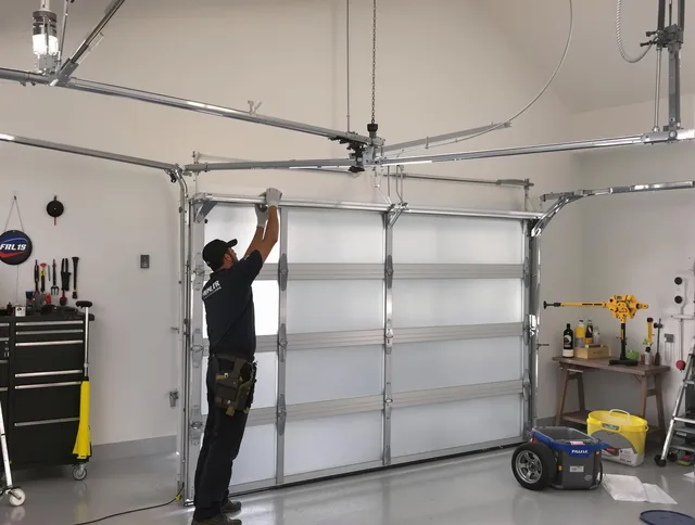 Coral Springs Garage Door Repair certified team performing precision garage door installation in Coral Springs