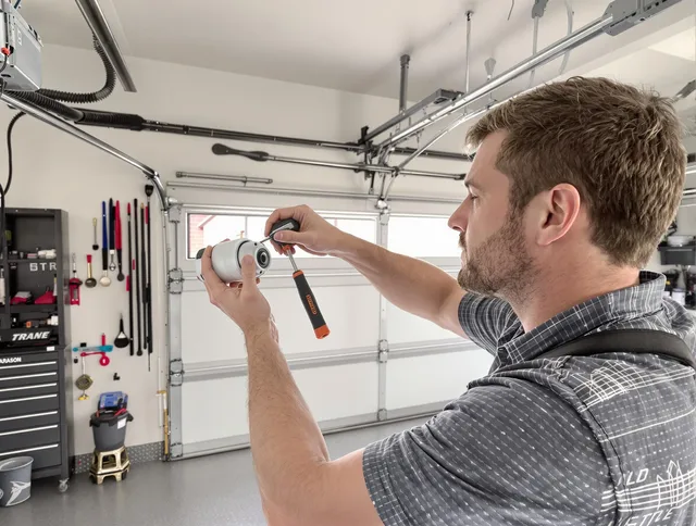 Garage door opener repair service by Coral Springs Garage Door Repair in Coral Springs