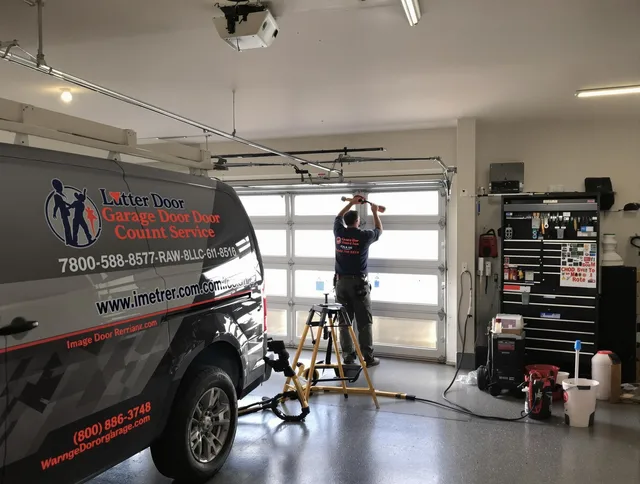 Coral Springs Garage Door Repair team performing same-day garage door repair in Coral Springs